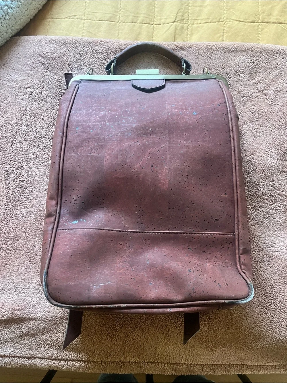 Laflore Bobobark cork laptop backpack